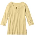 Clothing Butter H8XZ6873 Pima Cotton Tunic Women L.L.Bean