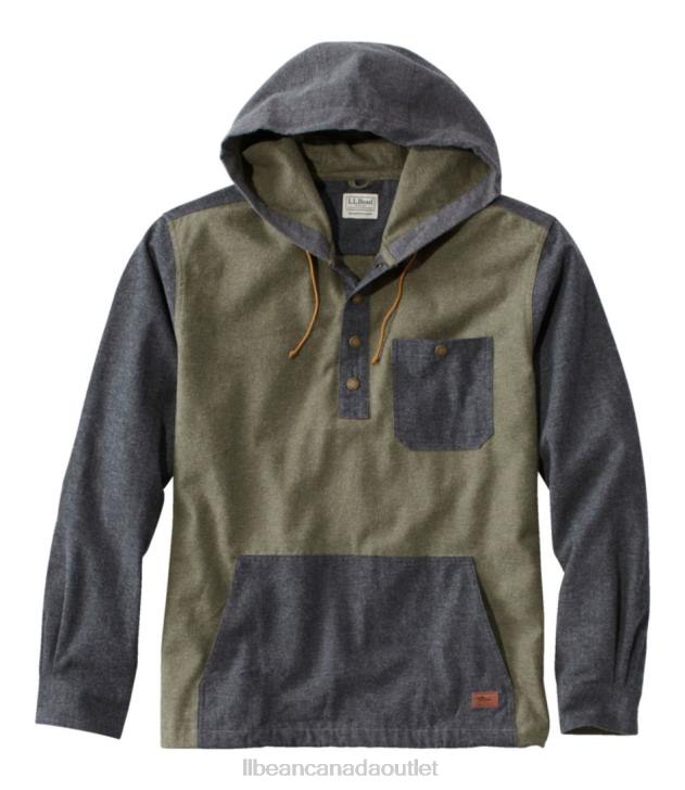 clothing_charcoal_gray_h8xz3459_scotch_plaid_flannel_shirt_men_l_l_bean.jpg Clothing Charcoal Gray H8XZ3459 Scotch Plaid Flannel Shirt Men L.L.Bean - Image 1