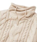 Clothing Charcoal Heather H8XZ4920 Mixed-Cable Sweater Women L.L.Bean x Double L - Image 4