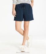 Clothing Charcoal Heather H8XZ5796 Ultrasoft Sweats 6'' Short Mid-Rise Women L.L.Bean - Image 2