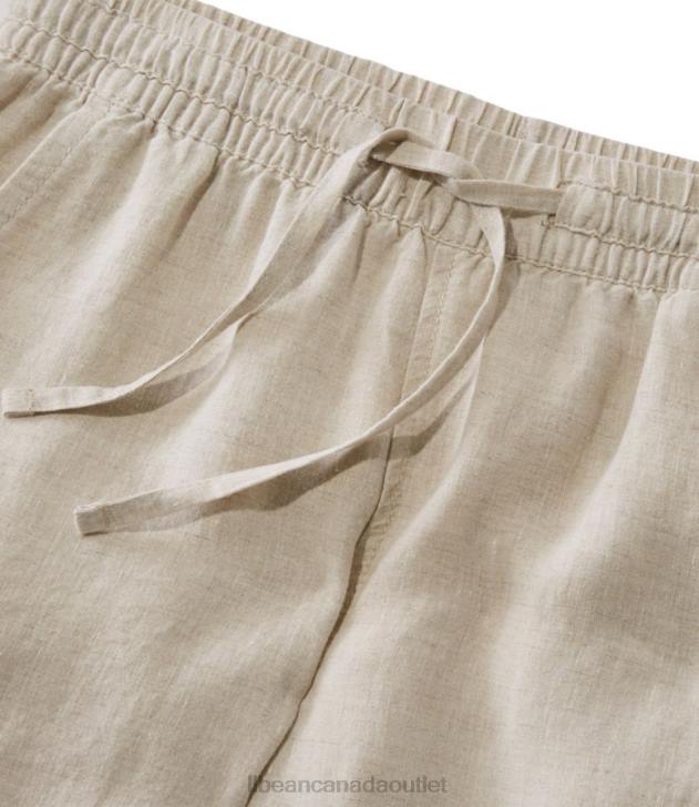 Clothing Classic Navy H8XZ31 Premium Washable Linen Pull-On Pants Women L.L.Bean - Image 5