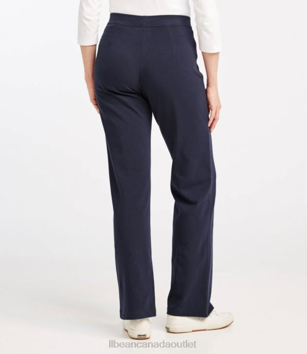 Clothing Classic Navy H8XZ48 Perfect Fit Pants Women L.L.Bean - Image 3