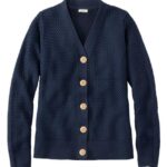 Clothing Classic Navy H8XZ703 Basketweave Sweater Women L.L.Bean