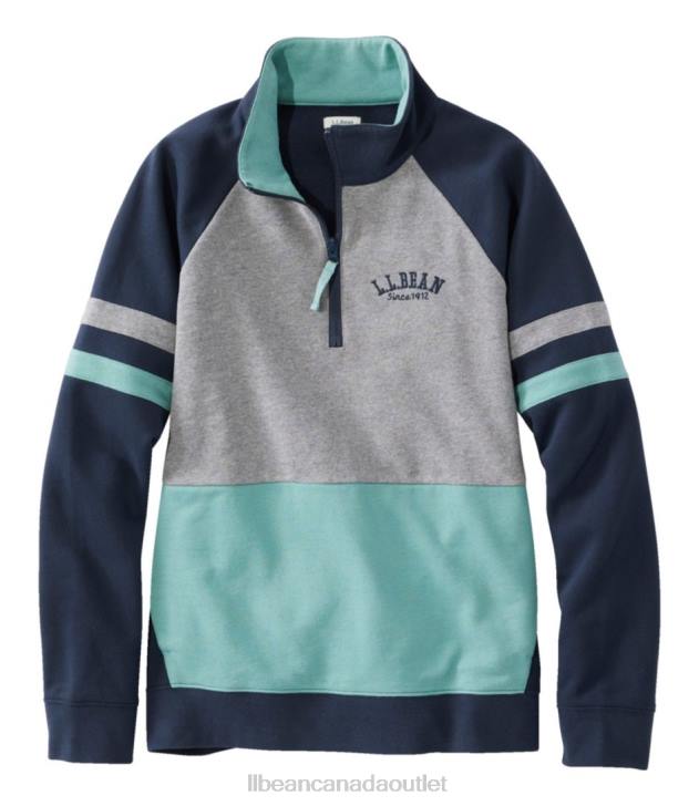 clothing_classic_navy_sea_pine_h8xz3053_1912_sweatshirt_women_l_l_bean.jpg Clothing Classic Navy/Sea Pine H8XZ3053 1912 Sweatshirt Women L.L.Bean - Image 1