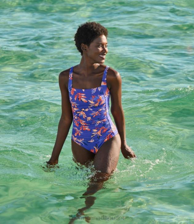 Clothing Cobalt Botanical H8XZ5815 BeanSport Swimwear Women L.L.Bean - Image 4