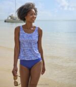 Clothing Cobalt H8XZ274 BeanSport Swimwear Women L.L.Bean - Image 4