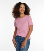Clothing Creamy Apricot H8XZ6887 Tee Women L.L.Bean - Image 2