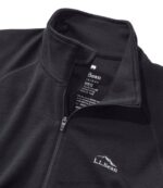 Clothing Dark Black H8XZ758 Cresta Midweight 250 T-Zip Top Women L.L.Bean - Image 4