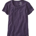 Clothing Darkest Purple H8XZ5816 Streamside Tee Women L.L.Bean