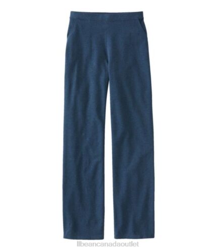Clothing Deep Admiral Blue Heather H8XZ5644 Perfect Fit Pants Women L.L.Bean