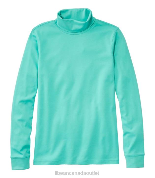 clothing_deep_aqua_h8xz6451_interlock_turtleneck_women_l_l_bean.jpg Clothing Deep Aqua H8XZ6451 Interlock Turtleneck Women L.L.Bean - Image 1