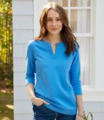 Clothing Deep Turquoise H8XZ4597 Tee Women L.L.Bean - Image 6