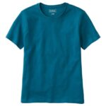 Clothing Deep Turquoise H8XZ6417 Tee Women L.L.Bean