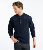 Clothing Deep Woods Green Heather H8XZ3865 Commando Sweater Men L.L.Bean - Image 2