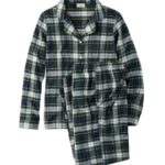 Clothing Dress Gordon H8XZ6992 Scotch Plaid Flannel Pajamas Women L.L.Bean