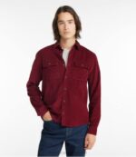 Clothing Dusty Olive H8XZ4956 Signature Microwale Corduroy Shirt Men L.L.Bean - Image 2