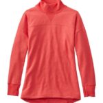 Clothing Ember Heather H8XZ6614 SoftFlex Mockneck Pullover Women L.L.Bean