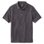 Clothing Faded Black H8XZ6500 BeanBuilt Pique Polo Shirt Men L.L.Bean