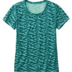 Clothing Faded Jade Geo Stripe H8XZ230 Streamside Tee Women L.L.Bean