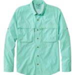 Clothing Faded Jade H8XZ4744 Tropicwear Shirt Men L.L.Bean