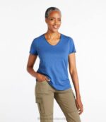 Clothing Faded Jade H8XZ6432 Organic Cotton Tee Women L.L.Bean - Image 2