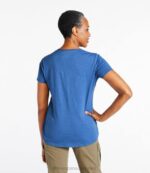 Clothing Faded Jade H8XZ6432 Organic Cotton Tee Women L.L.Bean - Image 3