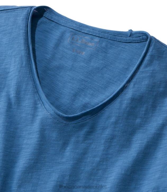 Clothing Faded Jade H8XZ6432 Organic Cotton Tee Women L.L.Bean - Image 4