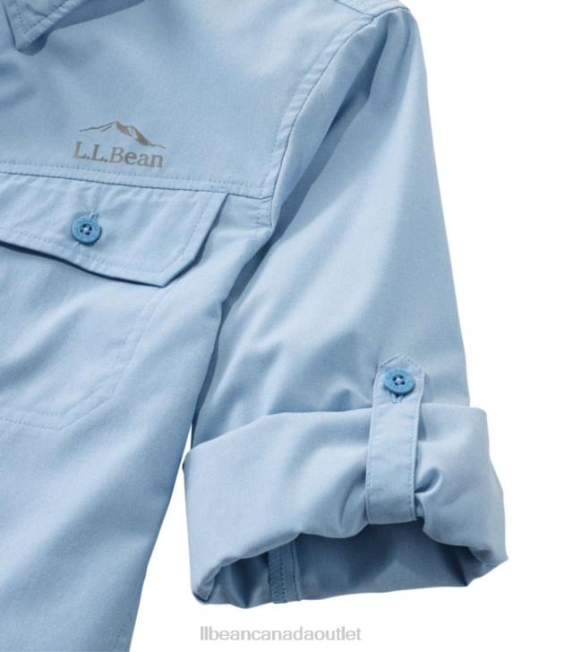Clothing Fair Aqua H8XZ4803 No Fly Zone Shirt Women L.L.Bean - Image 4