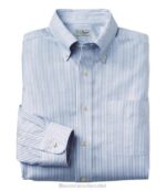 Clothing French Blue H8XZ704 Wrinkle-Free Classic Oxford Cloth Shirt Men L.L.Bean