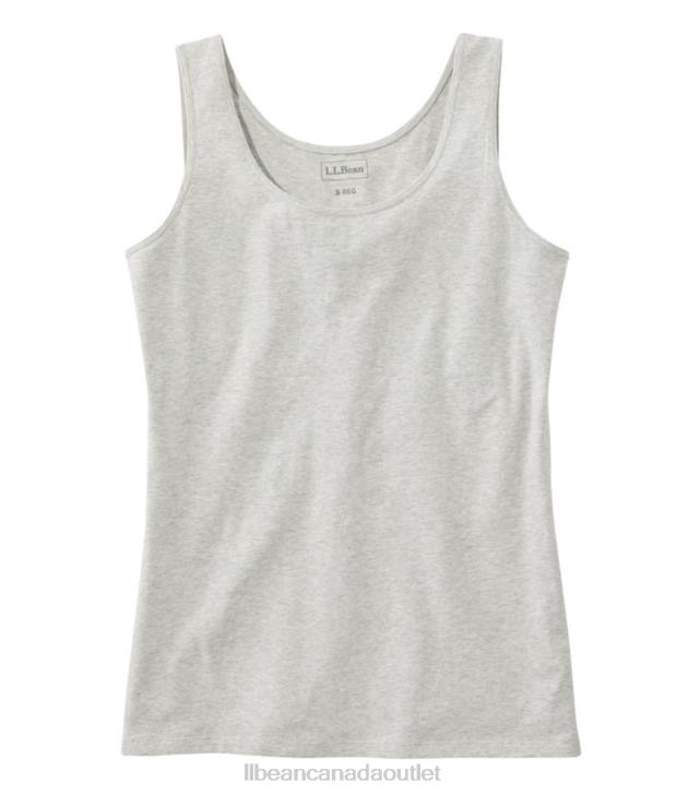 clothing_gray_heather_h8xz4575_layering_tank_women_l_l_bean.jpg Clothing Gray Heather H8XZ4575 Layering Tank Women L.L.Bean - Image 1