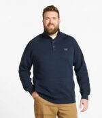 Clothing Gray Heather H8XZ5865 Quilted Sweatshirt Men L.L.Bean - Image 4