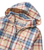 Clothing Gray Stewart Tartan H8XZ6881 Scotch Plaid Flannel Shirt Women L.L.Bean - Image 4