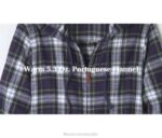 Clothing Gray Stewart Tartan H8XZ6881 Scotch Plaid Flannel Shirt Women L.L.Bean - Image 7