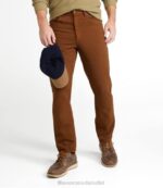 Clothing Hazelnut H8XZ7024 Jeans Men L.L.Bean x Double L