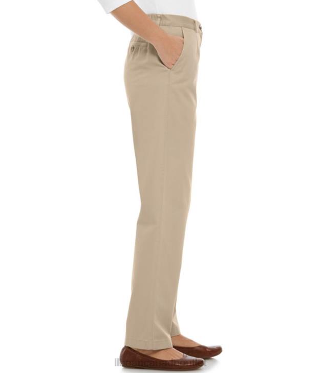 Clothing Heritage Stone H8XZ6499 Wrinkle-Free Bayside Pants Women L.L.Bean - Image 4