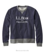 Clothing Indigo Heather H8XZ571 Signature Heritage Sweatshirt Men L.L.Bean
