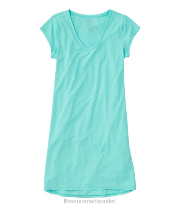 Clothing Iris Mauve H8XZ3329 SunSmart UPF 50+ Cover-Up Dress Women L.L.Bean - Image 3