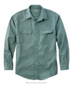 Clothing Juniper H8XZ675 Sunwashed Canvas Shirt Men L.L.Bean
