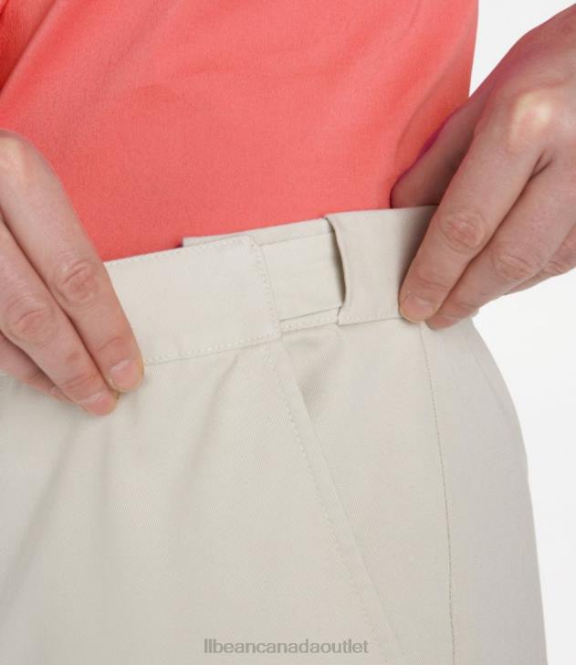 Clothing Khaki H8XZ61 Wrinkle-Free Bayside Shorts Women L.L.Bean - Image 5