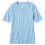 Clothing Lake H8XZ3007 Pima Cotton Tee Women L.L.Bean