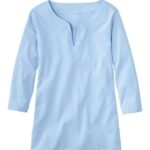 Clothing Lake H8XZ5656 Pima Cotton Tunic Women L.L.Bean