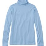 Clothing Lake H8XZ5681 Pima Cotton Turtleneck Women L.L.Bean