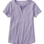 Clothing Lavender H8XZ6445 Tee Women L.L.Bean