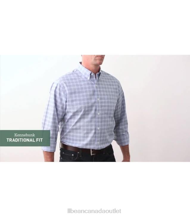 Clothing Light Everglade H8XZ84 Wrinkle-Free Kennebunk Sport Shirt Men L.L.Bean - Image 7