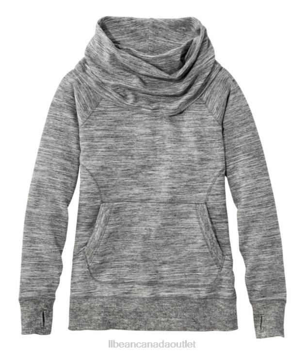 clothing_light_gray_marl_h8xz582_cozy_pullover_women_l_l_bean.jpg Clothing Light Gray Marl H8XZ582 Cozy Pullover Women L.L.Bean - Image 1