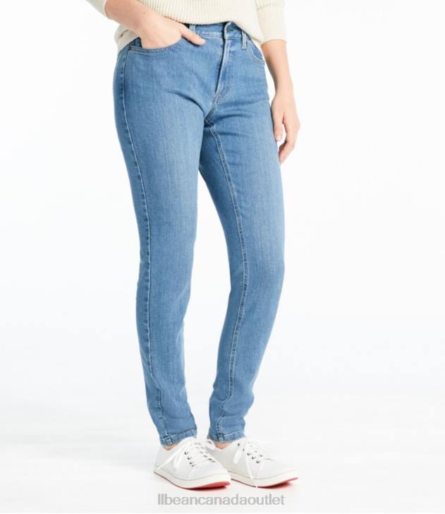 clothing_light_indigo_h8xz4837_beanflex_jeans_women_l_l_bean.jpg Clothing Light Indigo H8XZ4837 BeanFlex Jeans Women L.L.Bean - Image 1