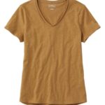 Clothing Light Saddle H8XZ5689 Organic Cotton Tee Women L.L.Bean