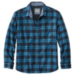 Clothing Marine Blue H8XZ3407 BeanFlex All-Season Flannel Men L.L.Bean