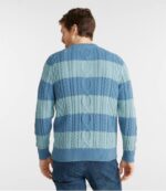 Clothing Mineral Red H8XZ3470 Heritage Soft Cotton Fisherman Sweater Men L.L.Bean - Image 3