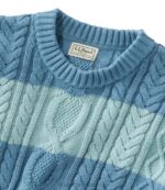 Clothing Mineral Red H8XZ3470 Heritage Soft Cotton Fisherman Sweater Men L.L.Bean - Image 4